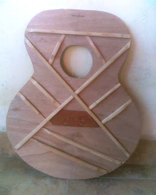 Tapa Superior Guitarra Casera