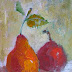 Beauty Contest, Still Life with Apple and Pear by AZ Artist Amy Whitehouse