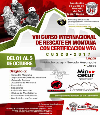 CURSO INTERNACIONAL DE RESCATE EN MONTAÑA 