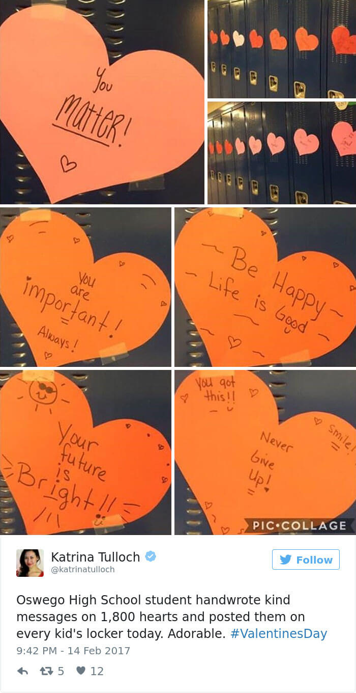 An Anonymous Student Sent Over 1,500 Handmade Valentine Cards