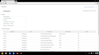 chrome://policy