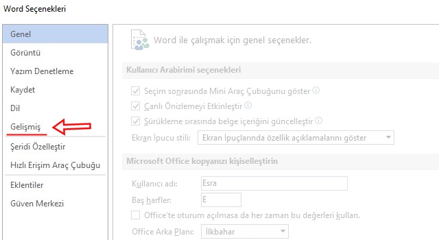 Microsoft Word Metin Sürükleme Nasıl Yapılır? - 3