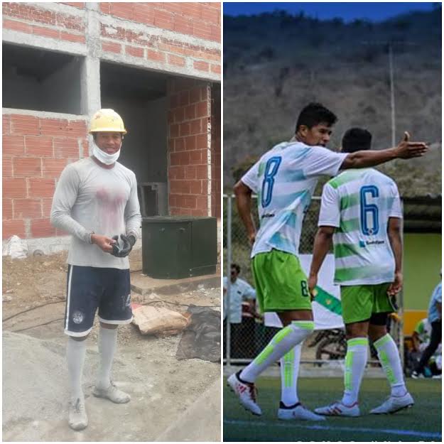 Rosales, el albañil que juega fútbol en la Segunda Categoría de Ecuador