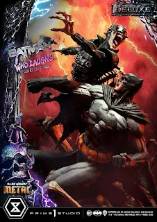 Ultimate Premium Masterline Dark Knights: Metal Batman VS Batman Who Laughs (design by David Finch), Prime 1 Studio