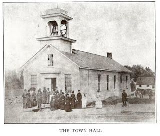 The Soldier Groom - kossuthhistorybuff.blogspot.com - The Town Hall in Algona