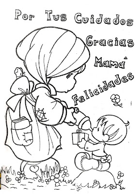 DIBUJO DE MADRES