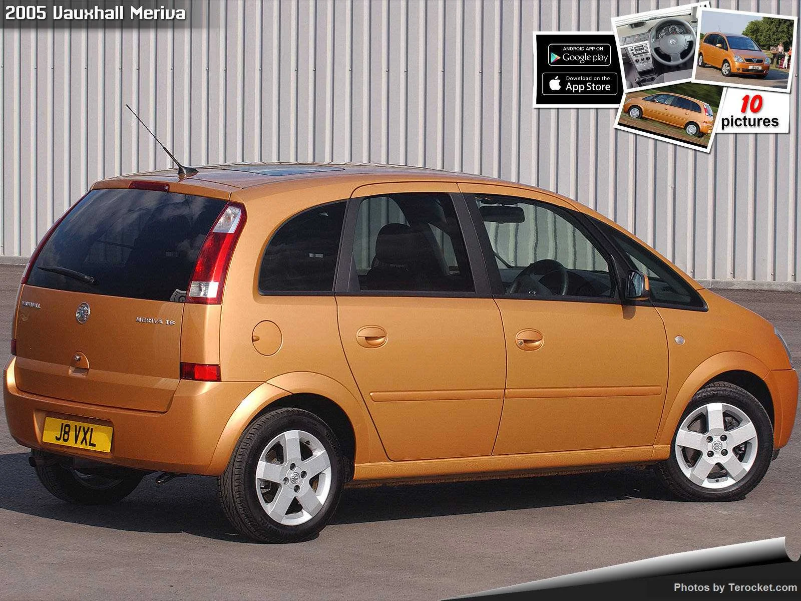 Hình ảnh xe ô tô Vauxhall Meriva 2005 & nội ngoại thất