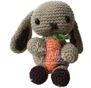 PATRON GRATIS CONEJO AMIGURUMI 901