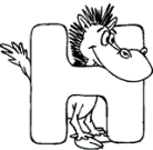 حروف انجليزيه للتلوين