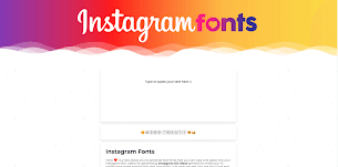 instagram font generator html5 blogger script - Responsive Blogger Template