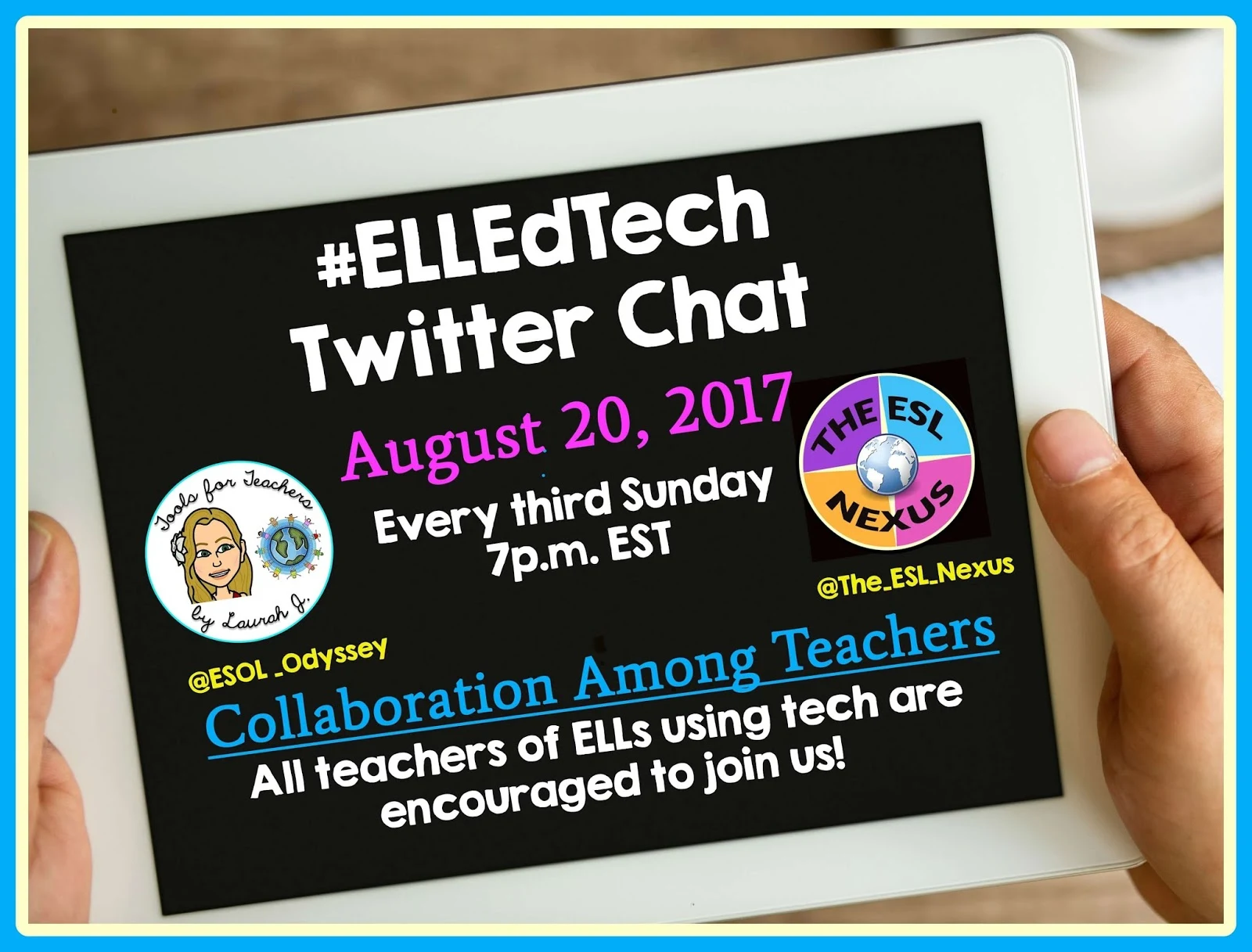 Teamwork among teachers fosters success in students. Join the #ELLEdTech Twitter chat on 8/20/17 for ideas on how to facilitate collaboration between ESL, SPED & mainstream teachers | The ESL Nexus