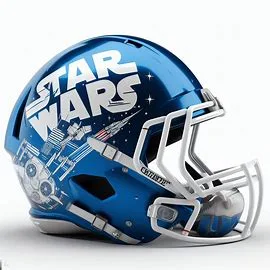 Utah State Aggies Star Wars Concept Helmet