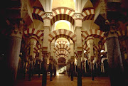 Moorish Pillars At the MosqueCathedral, Cordoba, Spain