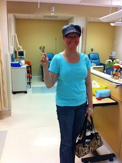 ringing the bell after last chemo - chemo bell tradition when done