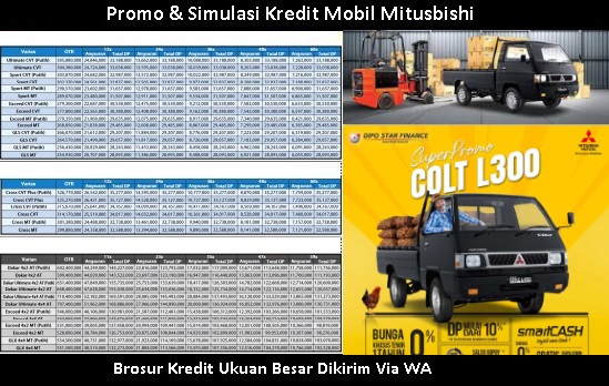 brosur harga kredit mobil mitsubishi l300 jombang