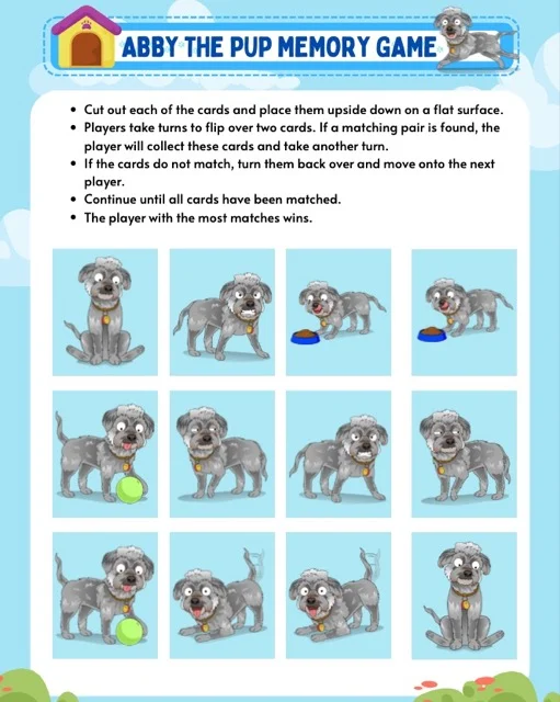 Abby the Pup Activities