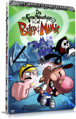 billy y mandy serie tv cover caratula portada dvd