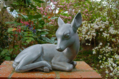 Sculpture: Fawn    Sculptor: Albert Stewart