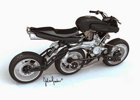 Gambar Motor Modif Moge 3 Roda [Concept]  Koleksi Gambar 