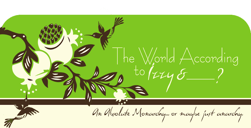 The World According to Izzy Blog Design