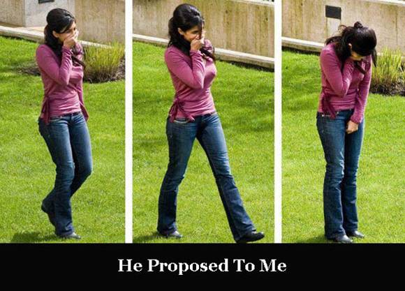 I Don�t Believe, He Proposed To Me