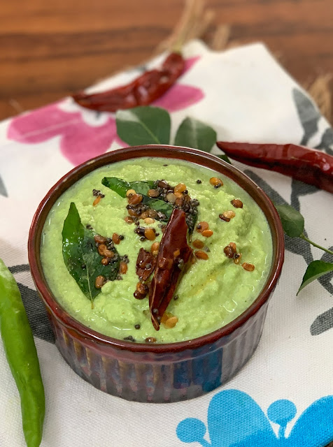 green coconut chutney recipe