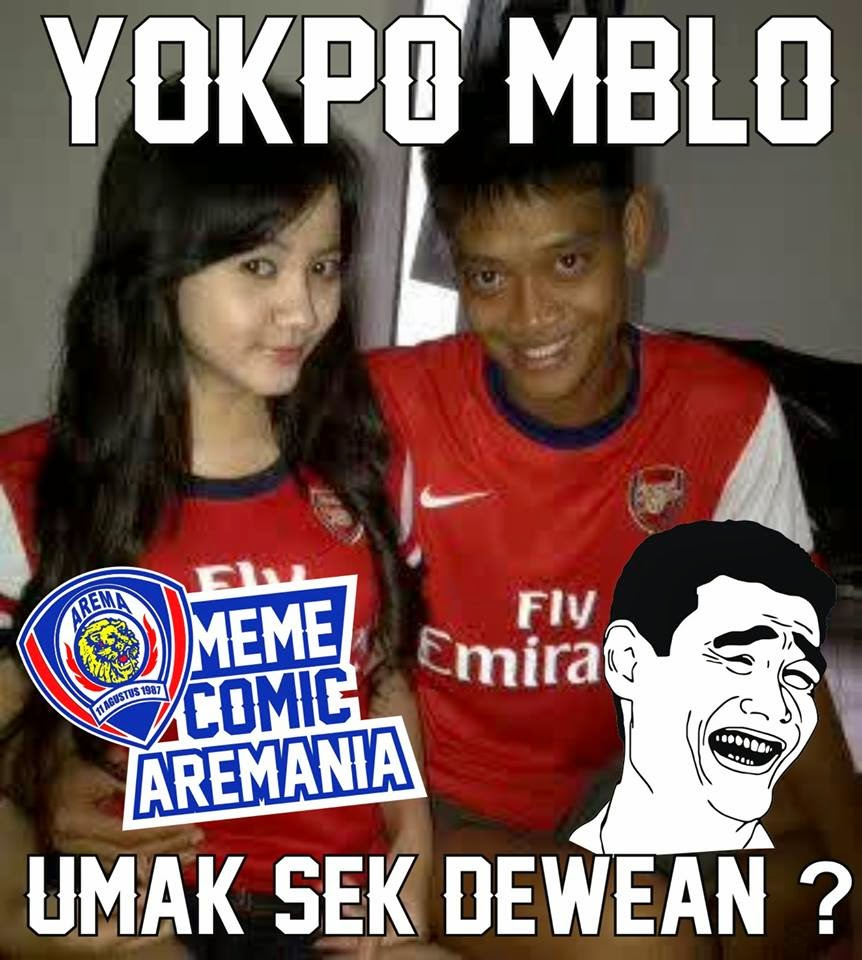 YOK OPO MBLO Meme Comic Aremania