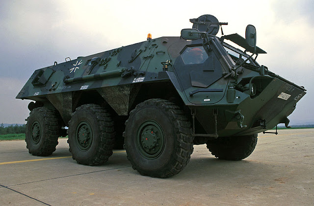 Rheinmetall to Supply Bundeswehr with 7 Fuchs/Fox Armoured Vehicles for Clearing IEDs