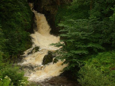 Ingleborough waterfall clapham