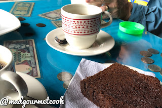 Ecuadorian Organic Coffee with Chocolate Banana Bread