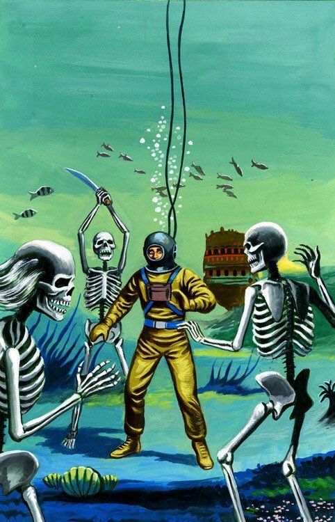 Deep Sea Skeletons!
