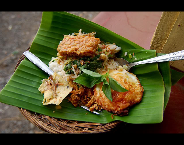 traditional food NASI  PECEL