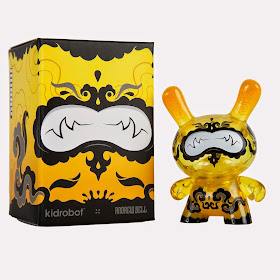 Kidrobot - Lemon Drop 3” Dunny by Andrew Bell and Packaging