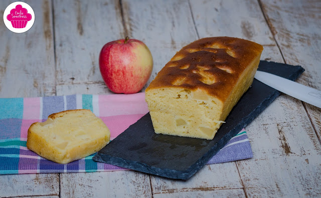 Cake aux pommes et au miel