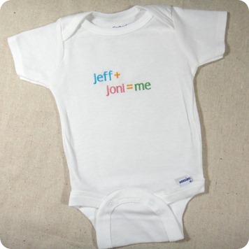 Custom Embridered Onesie