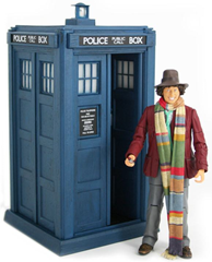 4th Doctor with Electronic TARDIS