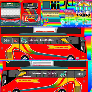 Livery Bus Sipirok Nauli