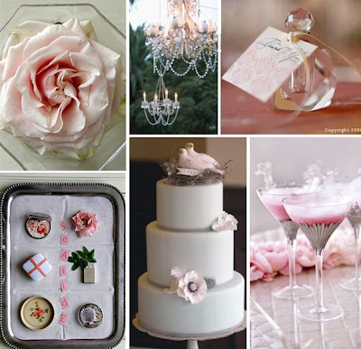 Today's post is for Jennifer who's throwing a pink and gray couples' shower