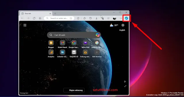 Beginilah Cara Menghilangkan Tombol Copilot di Microsoft Edge