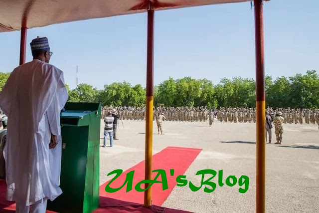 Boko Haram: Buhari visits injured soldiers in Borno [PHOTOS]