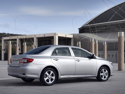 2010 Toyota Corolla Rear Side View