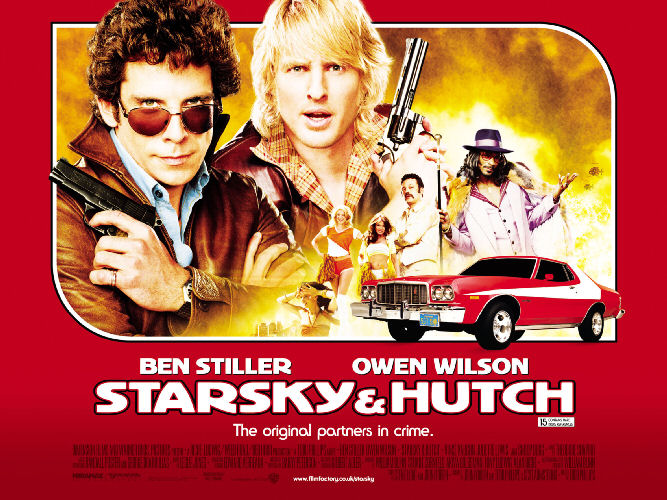  by other film posters most notably the'Starsky and Hutch' poster
