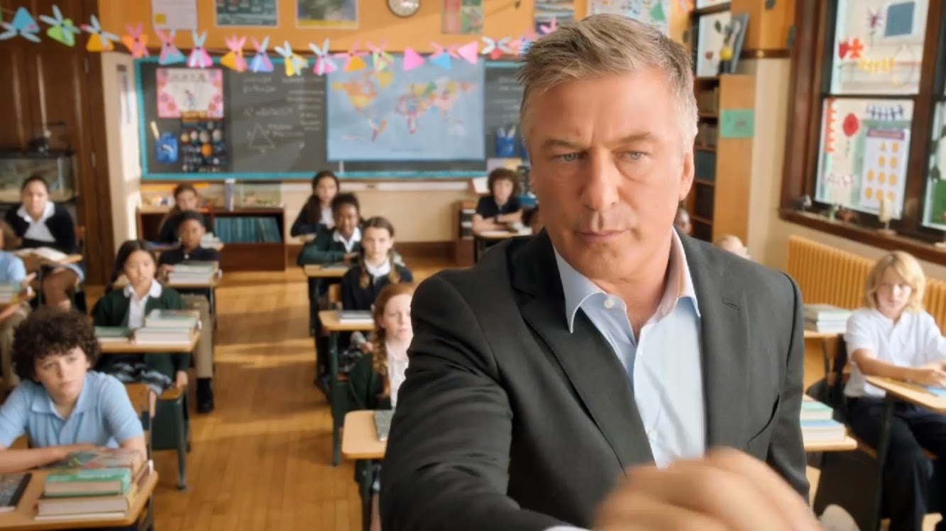 Alec Baldwin is the world's best Teacher in DDB Chicago new Capital One Ad