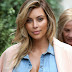 Kim Kardashian - Cleavage Candids in Paris
