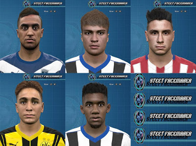 Steet PES 2016 Young Stars Facepack