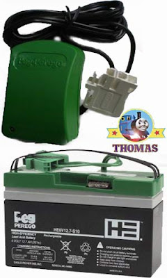 Thomas the tank Peg Perego battery powered ride on toys 6 Volt battery charger and replacement cell