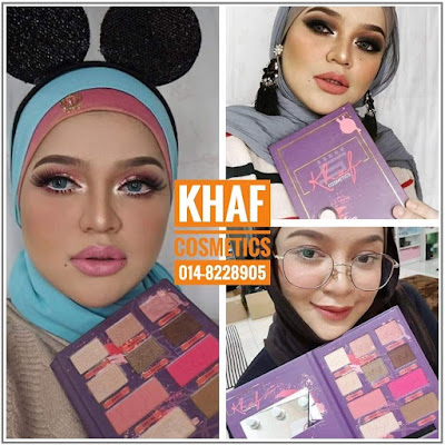Khaf Cosmetics Eyeshadow Pallete