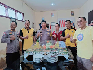 Mewakili Kapolres Soppeng, Wakapolres Menyampaikan Ucapan Selamat Ulantahun IWO Yang Ke 5 Tahun