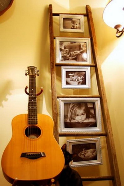 make ladder bookshelf