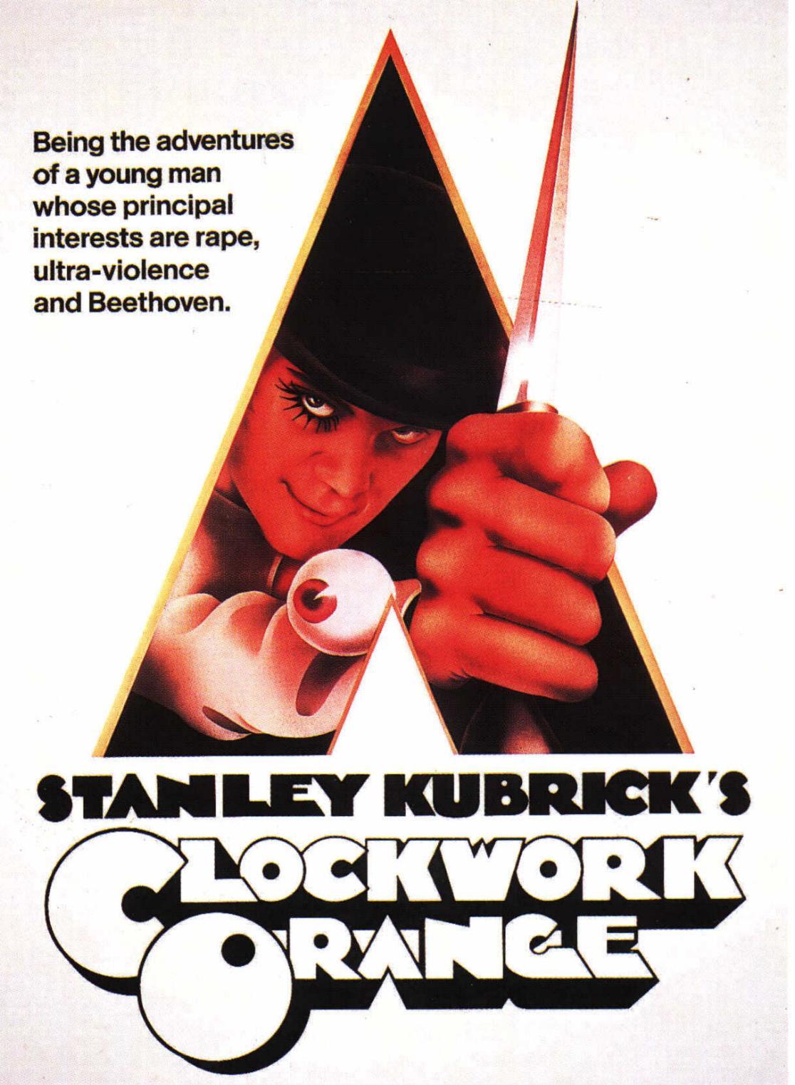 Poster Of Hollywood Film A Clockwork Orange (1971) In 300MB Compressed ...